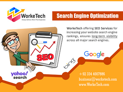 Search Engine Optimization - SEO. business marketing offpage onpage optimization search engine optimization search results seo services worketech