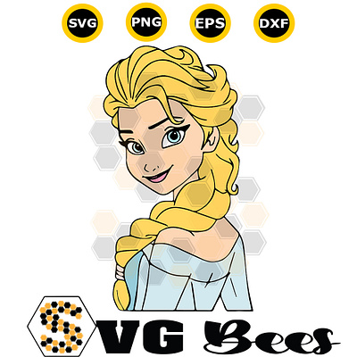 Elsa SVG svgbees