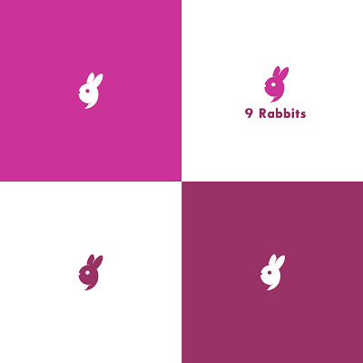 9 Rabbits logo rabbit