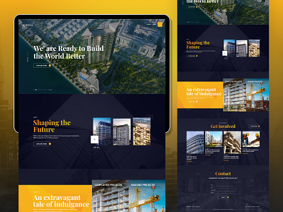 Sobha Construction | Web design | UI/UX branding design graphic design illustration logo logo design ui vector web design web development