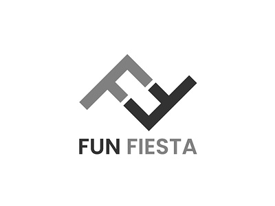 Fun Fiesta brand logo business logo company logo custom logo design f letter logo f logo ff logo fun fiesta graphic design logo logo design logo designer logo maker minimalist minimalist logo modern modern logo monogram logo simple logo