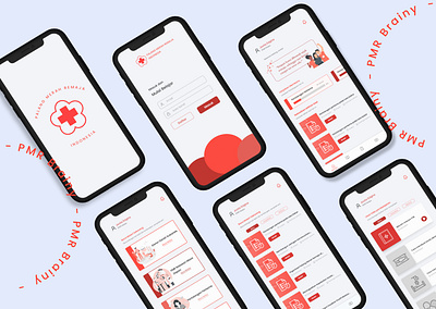 Study Apps for Youth Red Cross 3d app branding design mobile ui ux