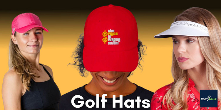 GOLF HATS AND HEADWEAR by ReadyGOLF on Dribbble