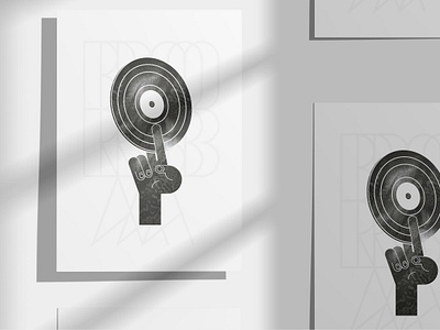 Illustration for a music show branding design graphic design illustration minimalist radio radioillustration vector