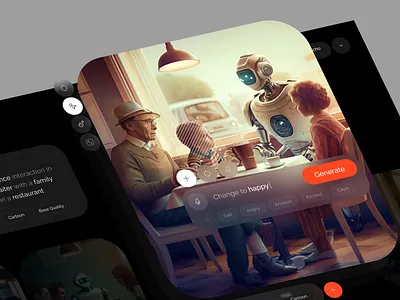 AI-driven Interface Redesign for Midjourney ai app artificialintelligence chatbot chatgpt data datascience deep learning human ai machine learning midjourney mobile predictive analytics