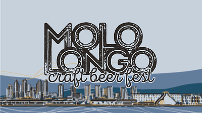 Molo Longo Craft Beer Fest 2022 beer branding craft craft beer design festival graphic design illustration logo typography vector