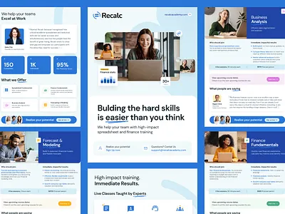 Branding design brochure concept blue branding brochure clean design finance spreadsheet