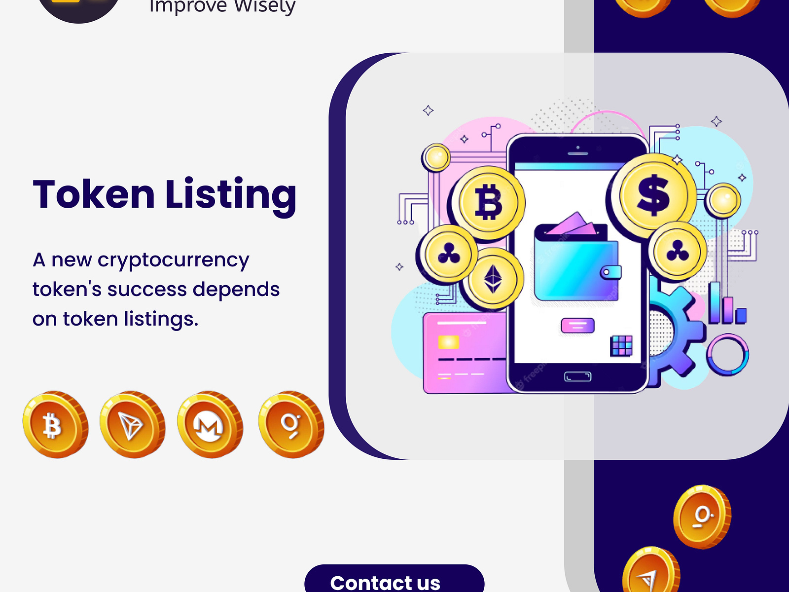 Token Listing by Franklin Eric on Dribbble