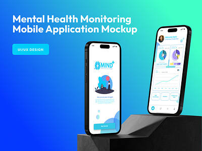 Mental Health Monitoring Mobile Application Mockup by Amresh Jayakumar ...