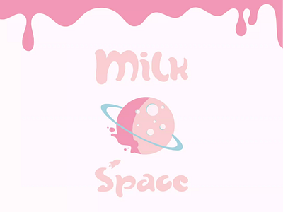 Milk Space branding design graphic design icon logo vector