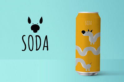 "SODA" branding design graphic design illustration logo typography vector