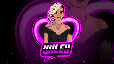 maeve wiley portrait from sex education graphic design illustration logo design vector