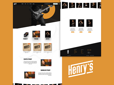 Henry's animation design graphic design illustration typography ui ux