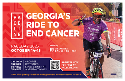 Paceline 2023 bicycle bike ride cancer cancer research charity ride cycling cyclists georgia georgia cancer center paceday paceline