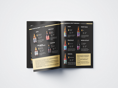 Wholesale product catalogue beer book branding craft craft beer graphic design indesign publishing vector