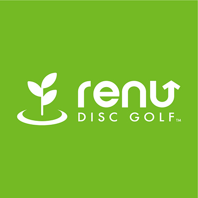 Renu Disc Golf Logo Design branding design graphic design logo