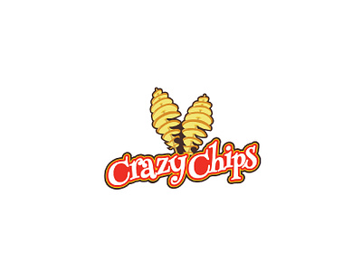 Fiverr Logo - Crazy Chips layout logo typography