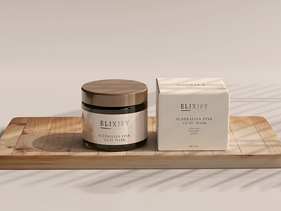 Elixify branding cosmetics design digital art graphic design illustration logo packaging packaging design soap