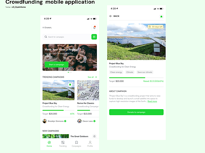 Crowdfunding mobile application bank campaigns crowd fund crowd funding app crowd funding mobile app crowdfunding design fund fund campaigns mobile app fund me funding campaigns ui ux