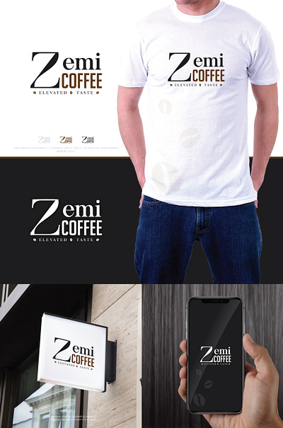 Zemi Coffee | Branding Design abstract art branding design graphic design icon illustration logo vector