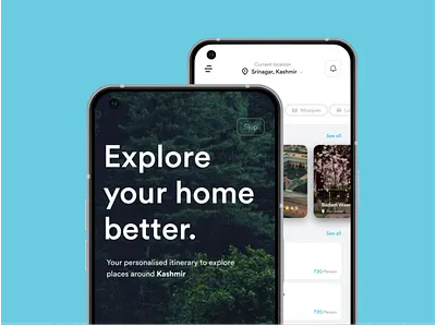 Travel Itinerary App design productdesign ui uiux visual design