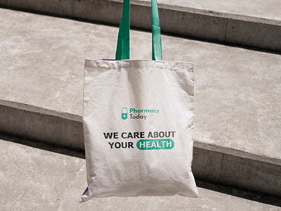 Corporate Identity bag branding concept corporate identity design graphic design logo pharmacy style