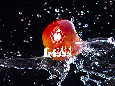 #64 DubbelFrisss brand identity branding daily 100 daily 100 challenge design fresh fruit graphic design juice juice brand logo logo design rebrand rebranding simple