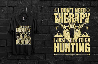 Hunting T-Shirt Design creative creative design creative graphics creative illustration deer hunting design illustration fashion graphic design graphic illustration hunting retro design shirt design t shirt t shirt design t shirt graphic t shirt graphics typography t shirt vintage vintage illustration vintage t shirt