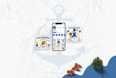 Social Media Design (Çapa Restaurant) branding design graphic design