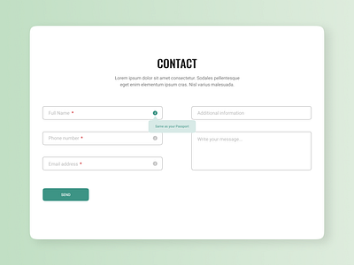 Daily UI 087 - Tooltip adobe xd app contact contact form dailyui design figma form tip tips tool tool tip tooltip ui ui design uiux ux ux design web design website