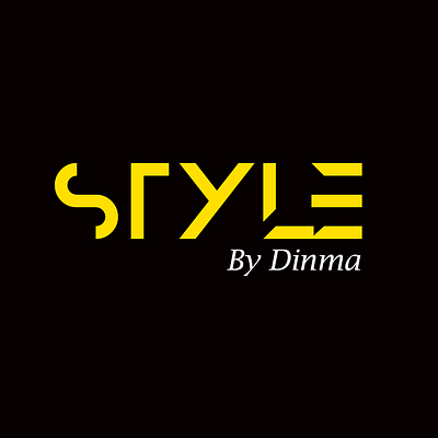 Visual identity for style by Dinma branding design graphic design illustration logo typography vector