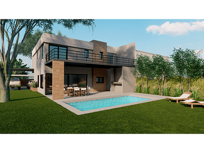 Vivienda Unifamiliar - Diseño exterior - 2022 architecture design renders