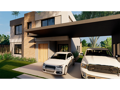 Vivienda unifamiliar - Diseño exterior - 2022 architecture design renders