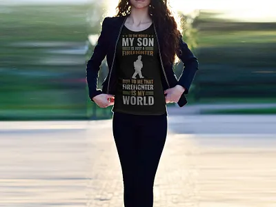 My Son Is A Firefighter T shirt For Mom And Dad amazon t shirts amazon t shirts design design firefighter tshirt graphic design illustration logo tshirt tshirt art tshirt design tshirtlovers typography t shirt