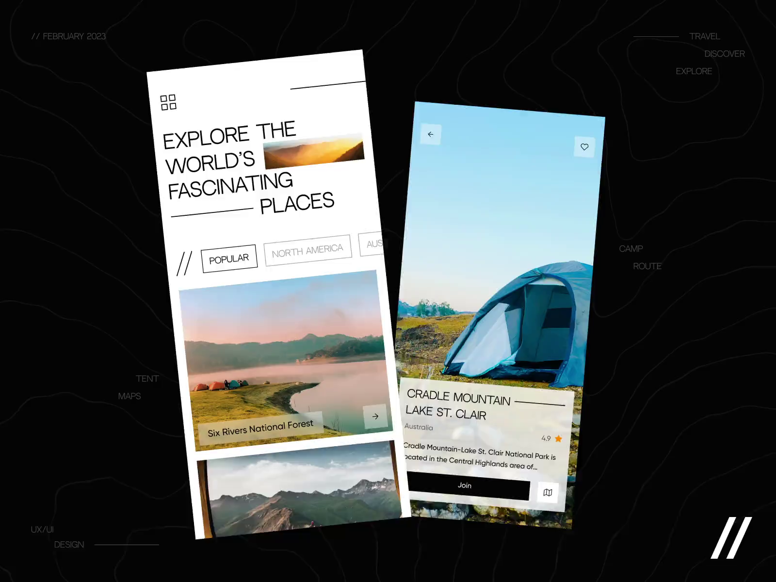 Tourist Route App By Kristina Taskaeva For Purrweb UI/UX Agency On Dribbble