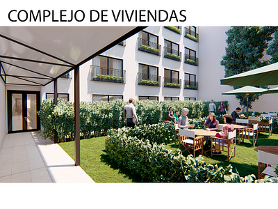 Conjunto de Viviendas - Renders y documentación - 2023 architecture arq design renders