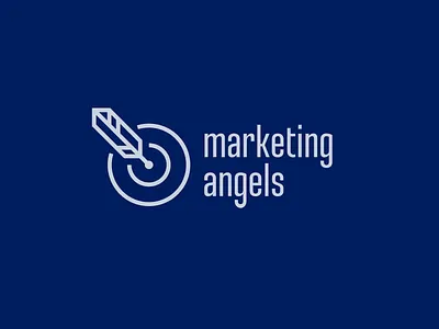 Marketing Angels branding graphic design logo minimal vector