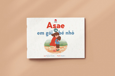 REMAKE "ASAE AND HER SISTER" book design illustration krita quyh.c remake story
