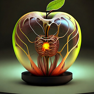 Dieing apple app design graphic design illustration logo