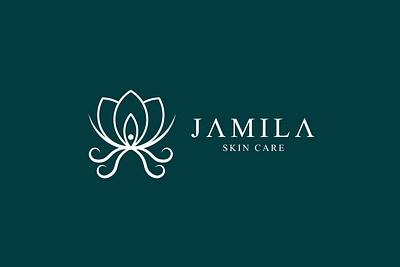 JAMILA Branding brand branding cosmetic design graphic design illustrator logo logo design