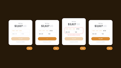 Payment modal 💸 app color credit card design design system fintech modal payment product design prompt saas ui