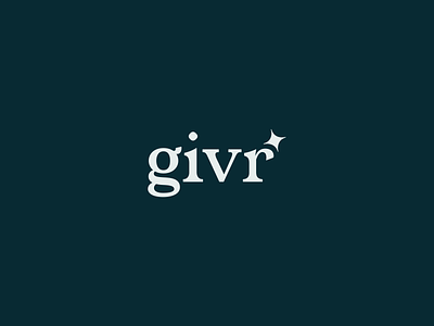 Givr Branding 2d animation branding design drawing effect e commerce gift graphic design identity linear logo logotype motion motion graphics serif spark typography