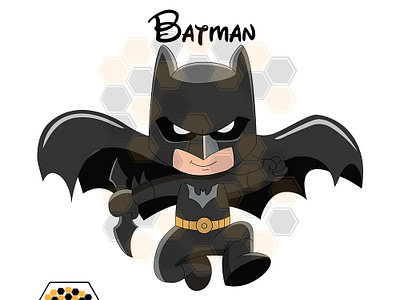 Cute Batman SVG cute batman svg svgbees