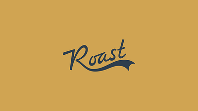 Roast branding design graphic design illustration logo typography
