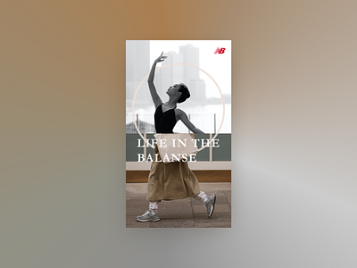 Banner | New Balance sneakers branding design graphic design marketing style
