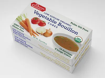 Organic Gourmet Packaging branding design marketing packaging print collateral website