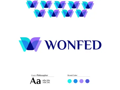 wonfed logo l luxury logo brand identity brand identity designer branding clean design colorful logo letter logo logo design logo mark logos minimal minimalist logo modern logo print spa arthritis startup logo symbol w logo women logo