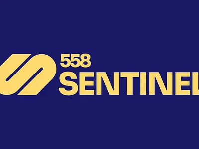 Sentinel (Logo Exploration) blue branding logo yellow