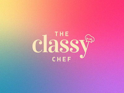 The Classy Chef Logo amazon branding chef kitchen lettermark logo logotype storefront typography