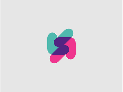 Streamliner logo app app logo arrows blue branding concept design graphic design identity letter s logo pink purple s s logo ui